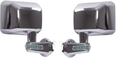 SET Oglinzi CROMATE cu Semnalizare LED pt. 07-15 Jeep Wrangler & Wrangler Unlimited JK