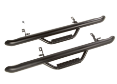 Spartan Nerf Bars, Textured Black; 07-11 Jeep Wrangler JK, 2 Door