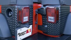 Protectii Coltare Spate RR pt. 07-17 Jeep Wrangler JK 2 Door / 4 Door