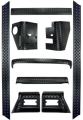 KIT Complet 9 buc Body Armor Set pt. 97-06 Jeep Wrangler TJ