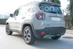 Sistem carlig remorcare decuplabil TowCar pt. JEEP Renegade BU  2014+, Compass 2017+  , FIAT 500X 2014+, Fiat Tipo, Tipo SW 2015+