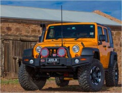 BULLBAR ARB NEGRU TEXTURAT pt WRANGLER JK