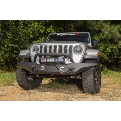 Bara Fata SPARTAN - SE cu Suport de troliu pt. 2018+ Jeep Wrangler & Wrangler Unlimited JL /JLU /JT- SPARTAN by Rugged Ridge™