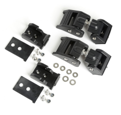 Set Prinderi Capota, Negre pt Jeep Wrangler 2018-2020 JL/JLU/JT