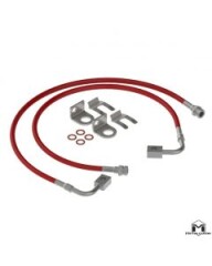SET Cabluri Frana Teflon Fata / Spate Extinse - MetalCloak - pt. 07-18 Jeep Wranglers JK / JKU