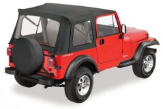 Bestop Supertop NEGRU Denim / SPICE pt 76-95 Jeep CJ-7 & Wrangler YJ