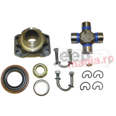 ALLOY USA YOKE KIT DANA 35, JEEP WRANGLER (YJ) 87-93, (TJ) 97-02, CHEROKEE (XJ) 84-95; INCLUDES SPICER U-JOINT AND U-BOLTS