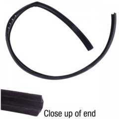 Cheder Geam Usa partea din spate, STANGA sau DREAPTA, Glass Edge Seal Left or Right for 76-95 Jeep CJ-7, CJ-8 Scrambler & Wrangler YJ with Full Steel Doors