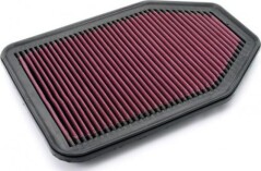 Synthetic Panel Air Filter (permite curatarea) pt. 07-13 Jeep Wrangler & Wrangler Unlimited JK with 3.8L Engine , K&N / Rugged Ridge