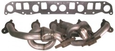 Set Evacuare (inclusiv galeria): Performance Header in Mill 409 Stainless Steel pt. 00-04 Jeep Wrangler TJ & Unlimited with 4.0L Engine