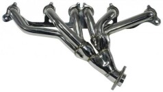 Set Galeria Evacuare: Performance Header in Polished 304 Stainless Steel for 91-99 Jeep Wrangler YJ, TJ & Cherokee XJ with 4.0L Engine