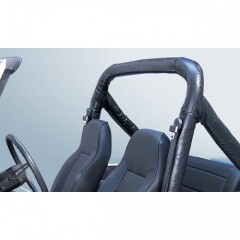 Set Complet Huse Roll Bar NEGRU Denim pt. 1978-1991 Jeep Wrangler CJ & YJ 