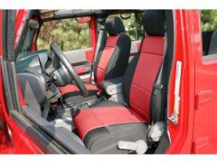 Set Huse Scaune FATA - Neoprene Custom-Fit Front Seat Covers pt. 11-12 Jeep Wrangler & Wrangler Unlimited JK