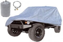 Prelata - 3-Layer Car Cover with Cover, Bag Cable & Lock Kit pt. 07-18 Jeep Wrangler JK / JL 2 Door
