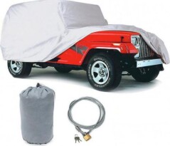 Prelata - 3-Layer Car Cover with Cover, Bag Cable & Lock Kit pt. 76-06 Jeep CJ-7 & Wrangler YJ, TJ