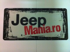 Placuta US Inmatriculare - JeepMania