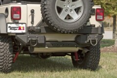 Aluminum Rear Bumper Pods 07-18 Jeep Wrangler JK 2 or 4 doors