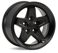 Janta Aliaj AEV 17x8.5 Pintler Wheel BLACK, pt. 07-18 Jeep Wrangler & Wrangler Unlimited JK