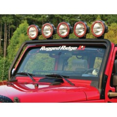 Bara Parbriz pt. 5 Proiectoare / Bara LED, pt. 07-18 Jeep Wrangler JK/JKU