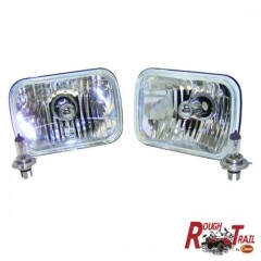 Set Halogen Lamp Conversion Kit pt. 84-01 Jeep Wrangler YJ & Cherokee SJ, XJ