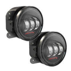 SET Proiectoare Ceata J.W.SPEAKER 6145 J2 NEGRE pt. 07-18 Jeep Wrangler & Wrangler Unlimited JK