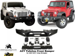 Bara Fata Premium NEAGRA Tubeless - AEV pt. 2007-2018 Jeep Wrangler & Wrangler Unlimited JK