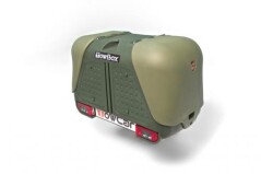TowBox V2 - Portbagaj tip Cargo pentru bagaje/diverse - VERDE