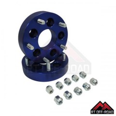 SET 2 Flanse distantiere adaptoare RT OFF-ROAD USA pt. 84-01 Jeep Wrangler YJ, TJ, Cherokee XJ, Grand Cherokee ZJ, de la Jante de 5 x 4.5 inch la jante cu 5 x 5.5 inch de Jeep CJ, Suzuki 