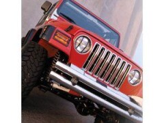 Insertie Cromata plastic pt. grila fata pt. 87-95 Jeep Wrangler YJ, Rugged Ridge