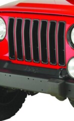 Insertie NEAGRA pt grila fata pt. 87-95 Jeep Wrangler YJ, Rugged Ridge