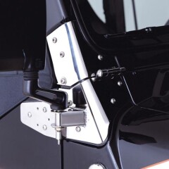 SET relocare oglinzi CROMATE pt. 97-02 Jeep Wrangler TJ - Rugged Ridge -