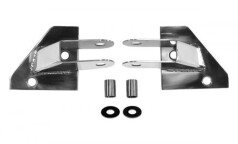 SET relocare oglinzi CROMATE pt. 87-95 Jeep Wrangler YJ - Rugged Ridge -
