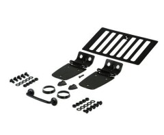 KIT: Grile, Balamale, Inchizatoare, Cleme Capota, pt. 98-06 Jeep Wrangler & Wrangler Unlimited TJ - Rugged Ridge -