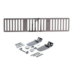 KIT 8 piese Otel Inoxidabil: Grile, Balamale, Inchizatoare, Cleme Capota, pt. 97 Jeep Wrangler TJ - Rugged Ridge 