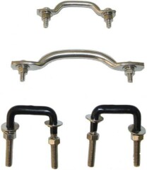KIT Cleme agatatoare Capota Otel Inoxidabil pt. 55-95 Jeep CJ-5, CJ-7, CJ-8 Scrambler & Wrangler YJ
