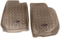 Covorase cauciuc BEJ fata Rugged Ridge pt. 14-15 Jeep Wrangler & Wrangler Unlimited JK (set 2 buc)