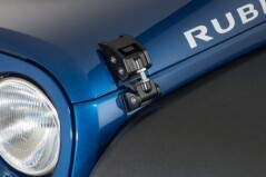 Set inchideri capota Aluminiu NEGRE pt. 07-17 Jeep Wrangler & Wrangler Unlimited JK - Rugged Ridge -