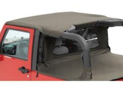 Bimini Header Top Khaki Diamond pt. 10-15 Jeep Wrangler JK 2 and 4 Door