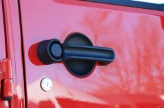 Set 5 protectii negre pt. manere usi usi pt. 07-18 Jeep Wrangler Unlimited - 4 Usi, JK - Rugged Ridge -