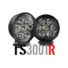 SET 2 Proiectoare LED Rotunde J.W.Speaker TS3001R - DRIVING Lights