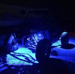 KIT 4 Proiectoare iluminare sub caroserie ColorSHIFT ORACLE Lighting cu telecomanda si orga de lumini