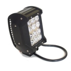 Set  Proiector LED Rectangular CREE 4 inch / 99 mm - 36W, 3600 Lm, COMBO Beam cu prindere pe baza si reglaj in plan vertical.