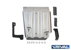 Scut Rezervor din Dural 4mm pt. 2010 - prezent,  DACIA / Renault DUSTER - RIVAL Automotive -