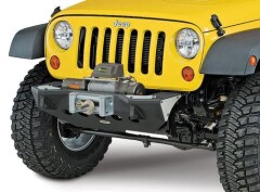 Bara Fata SMITTYBILT XRC M.O.D. - Sectiunea Centrala cu Suport Troliu pt. 07-17 Jeep Wrangler & Wrangler Unlimited JK