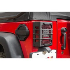 Grila protectie Stopuri - ELITE - Negru pt. 2007-2018 Jeep Wrangler JK si Unlimited