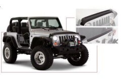 Deflector capota si protectie usa spate - Bushwacker - pt. 07-17 Jeep Wrangler JK & JKU