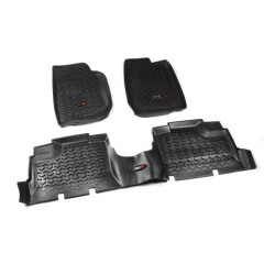 SET Covorase cauciuc Fata si Spate Rugged Ridge pt. 07-18 Jeep Wrangler Unlimited JKU 4 usi