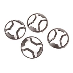 SET Grile protectie Semnale Frontale si Proiectoare Ceata - ELITE - Negru Texturat pt. 2007-2018 Jeep Wrangler JK si Unlimited