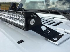 Sistem prindere Bara proiectoare LED 20 inch pt.  capota pt. 2007-2017 Jeep Wrangler & Wrangler Unlimited JK - 