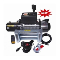 Troliu electric 12V - LIFT Winch SC9500 (4300 KG) cu comanda Wireless suplimentara si set accesorii.